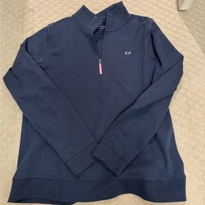 Vineyard Vines Navy Quarterzip